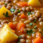 Hearty Lentil and Potato Soup